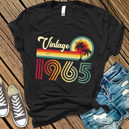 Vintage 1965 t-shirt, 60th Birthday Shirt, 1965 Birthday, Vintage 1965, 60th Gift