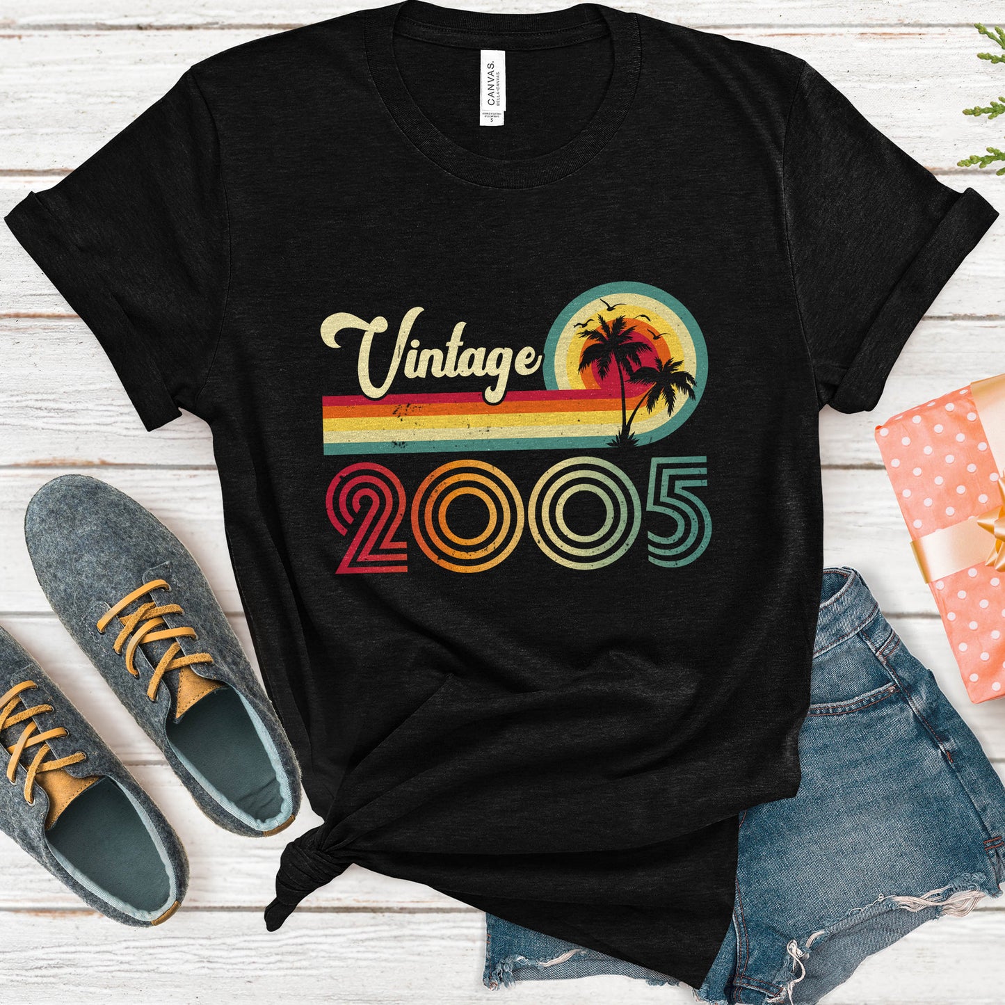 Vintage 2005 t-shirt, 20th Birthday Shirt, 2005 Birthday, Vintage 2005, 20th Gift