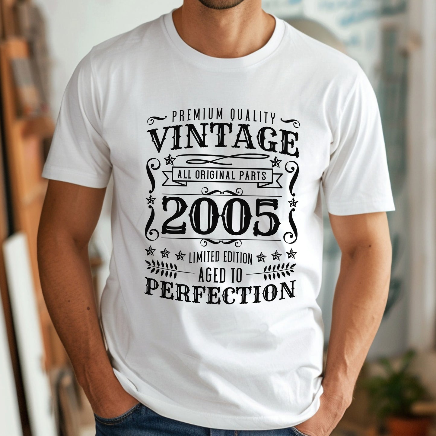 Vintage 2005 t-shirt, 20th Birthday Shirt, 2005 Birthday, Vintage 2005, 20th Gift