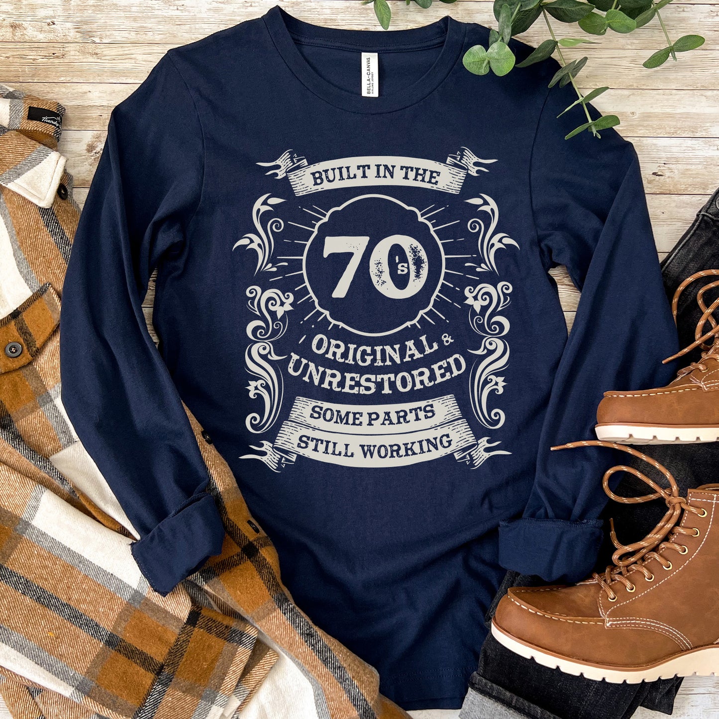 Built in the 70s, Original, Unrestored, Some Parts Still Working Unisex Long Sleeve Tee