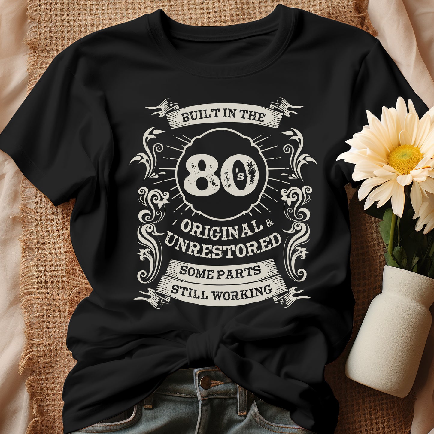 Built in the 80s, Original, Unrestored, Some Parts Still Working Unisex T-Shirt