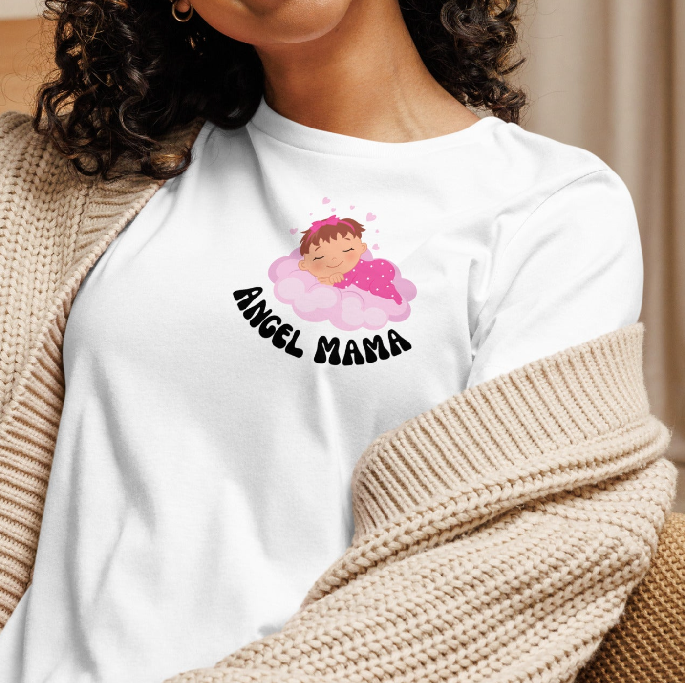 Infant Loss Gift | Pregnancy Loss Shirt | Angel Mom Gift | Angel Mama Shirt - Girl
