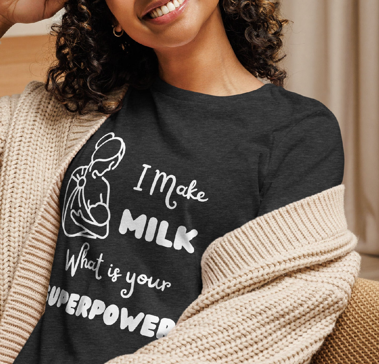 Breastfeeding Mom Shirt, Breast Milk T-Shirt, I Make Milk Tee, Gift for New Mom, New Mom Gift