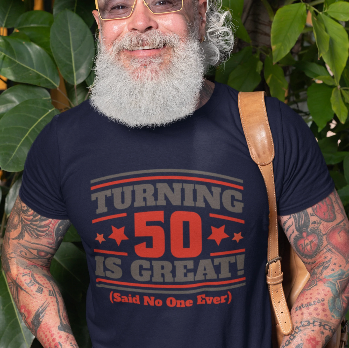 Turning 50 is Great Shirt, 50th Birthday Gift, Funny 50th Birthday T-Shirt, Fifty and Fabulous, 50th Birthday Present