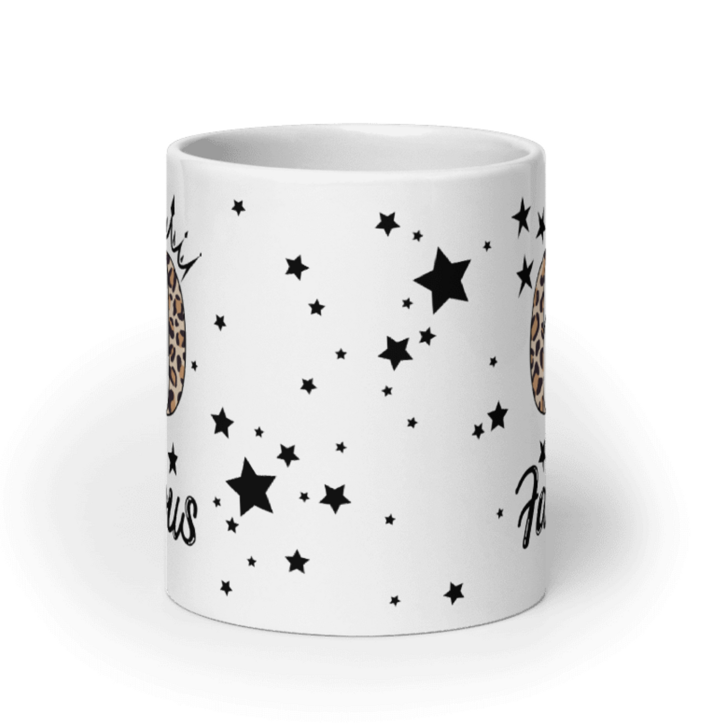 60 & Fabulous White Glossy Mug