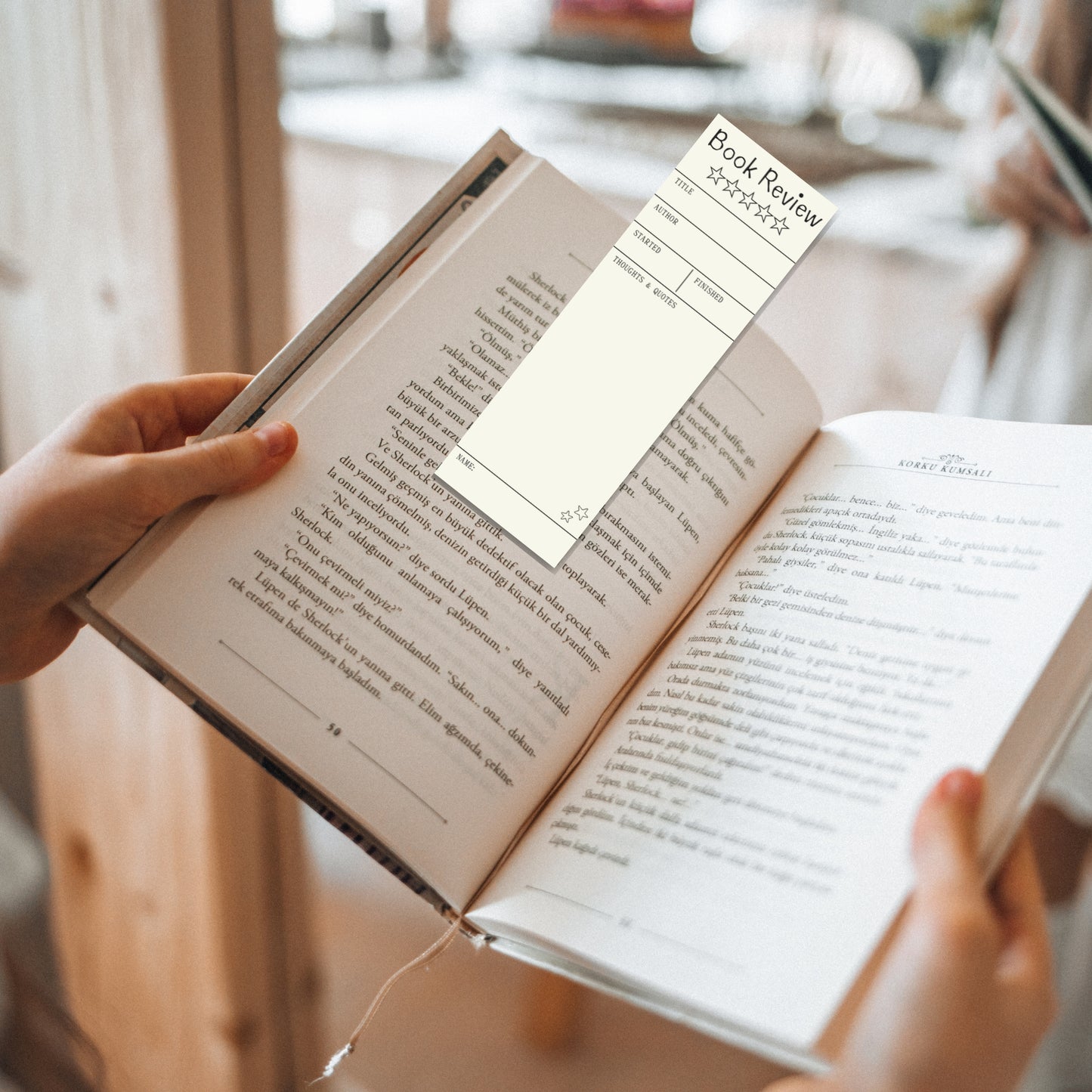Book Review Bookmarks- DIGITAL DOWNLOAD