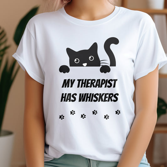 Funny Cat Shirt, Cat Lover Shirt, Funny Therapy Shirt, Cat Lover Gift