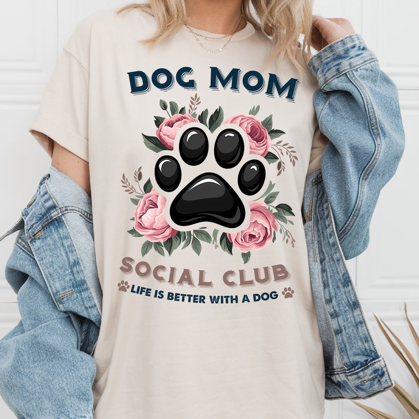 Dog Mom Social Club T-Shirt