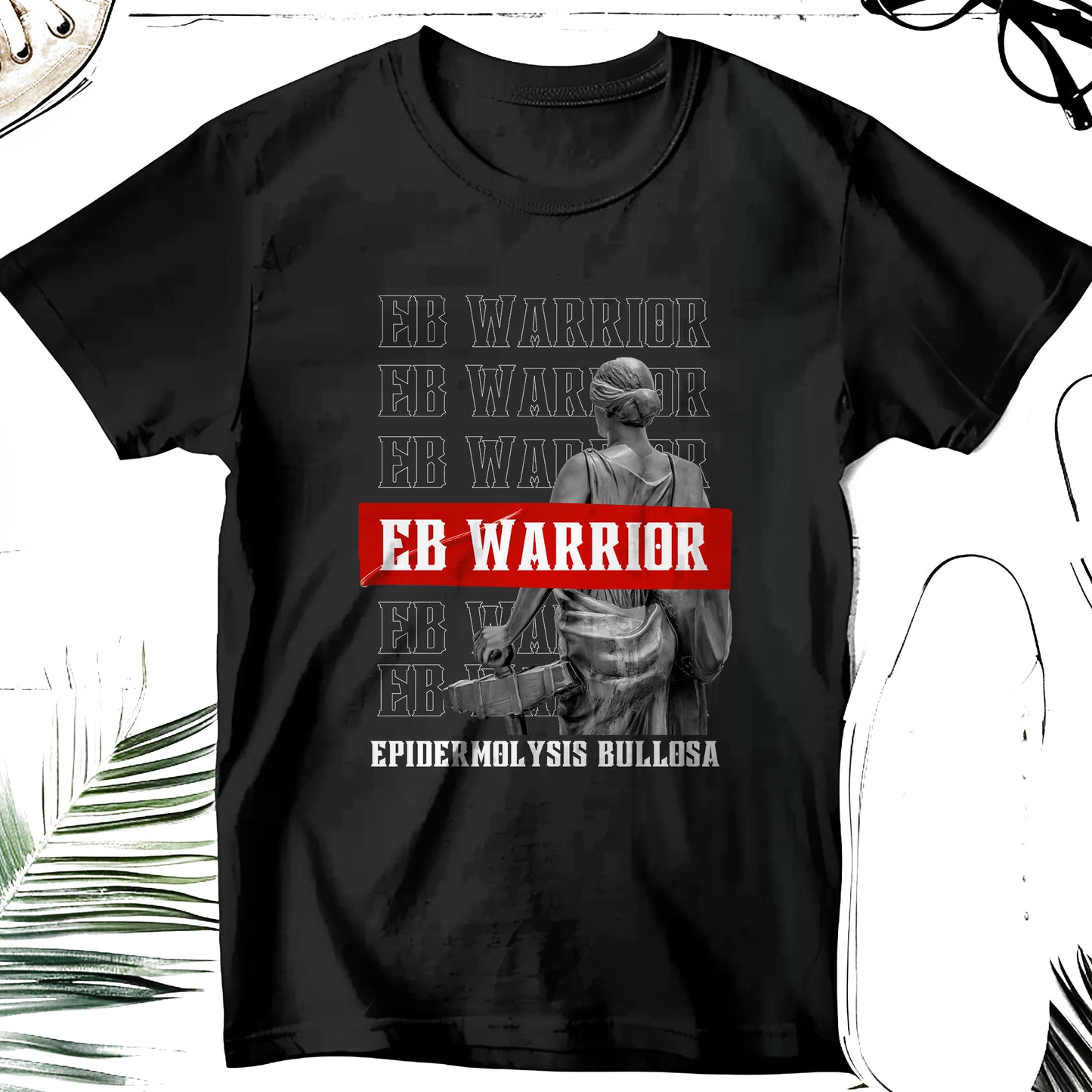EB Warrior Shirt | Epidermolysis Bullosa Awareness Unisex T-Shirt
