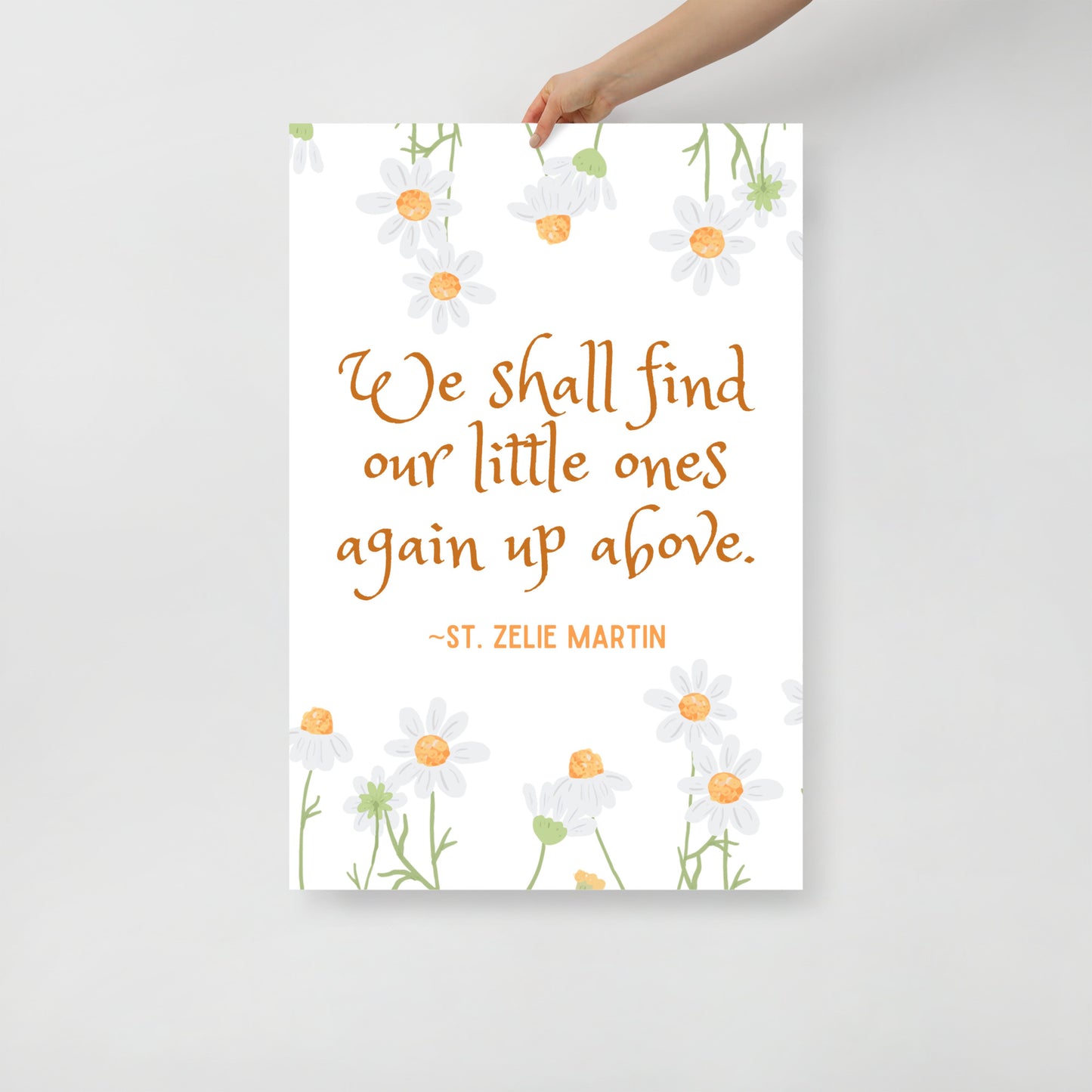 Pregnancy Loss Gift | Grieving Mother Poster | Infant Loss Wall Art UNFRAMED