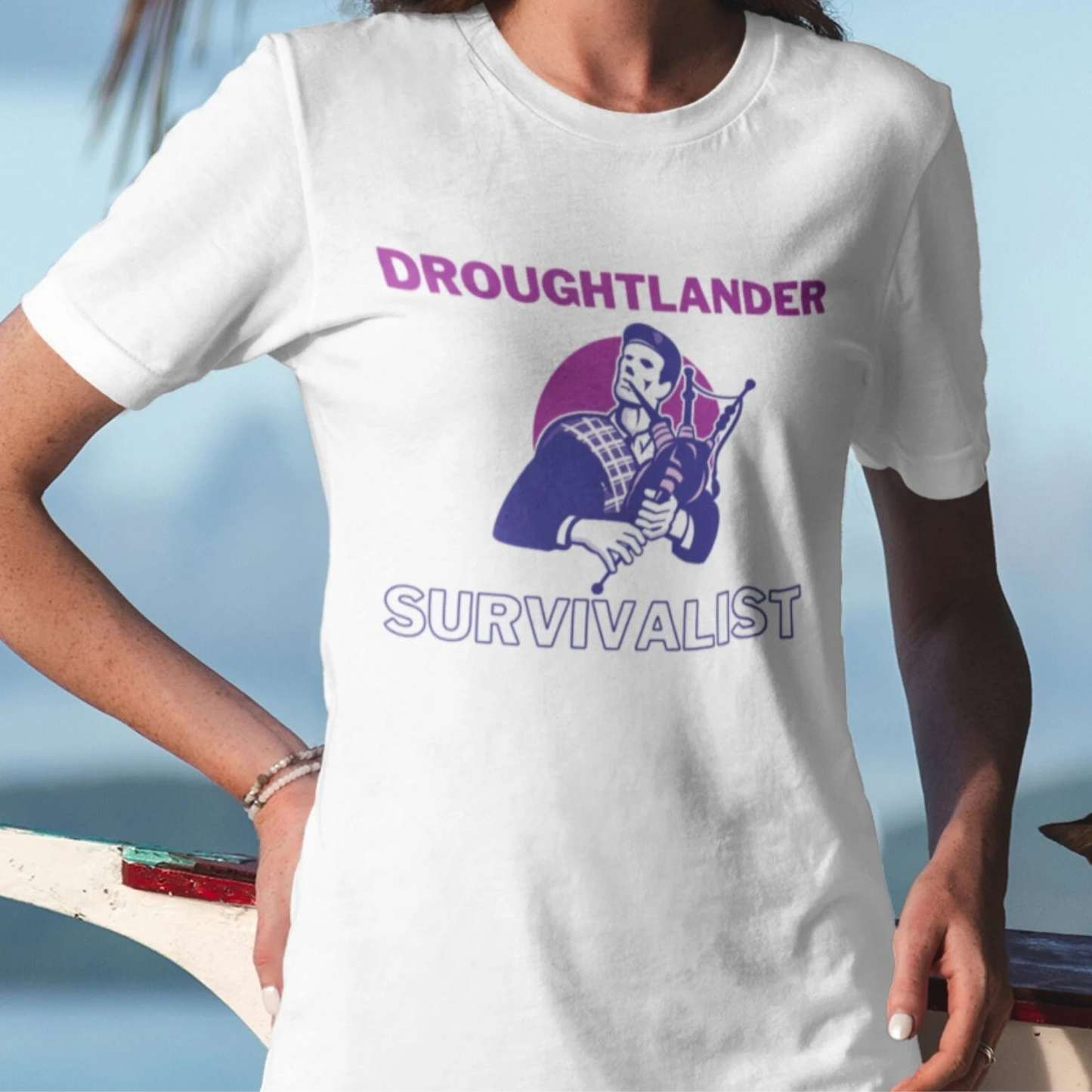Outlander Shirt, Droughtlander Survivalist T-Shirt, Fraser's Ridge Tee, Sassenach Gift, Outlander Fan Gift, Claire Fraser