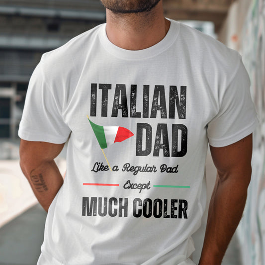 Gift for Italian Dad t-shirt, Cool Dad Shirt, Festa Del Papa' Tee, Italian Dad Shirt