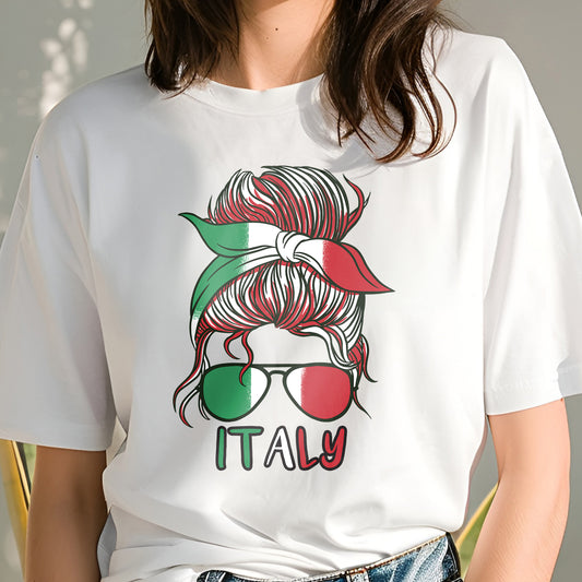 Italy Gifts, Italy Lover Shirt, Italian Woman T-shirt, Hello Italy Tee, Italy Girl Gift, Italy Vacation t-shirt, Italian Pride