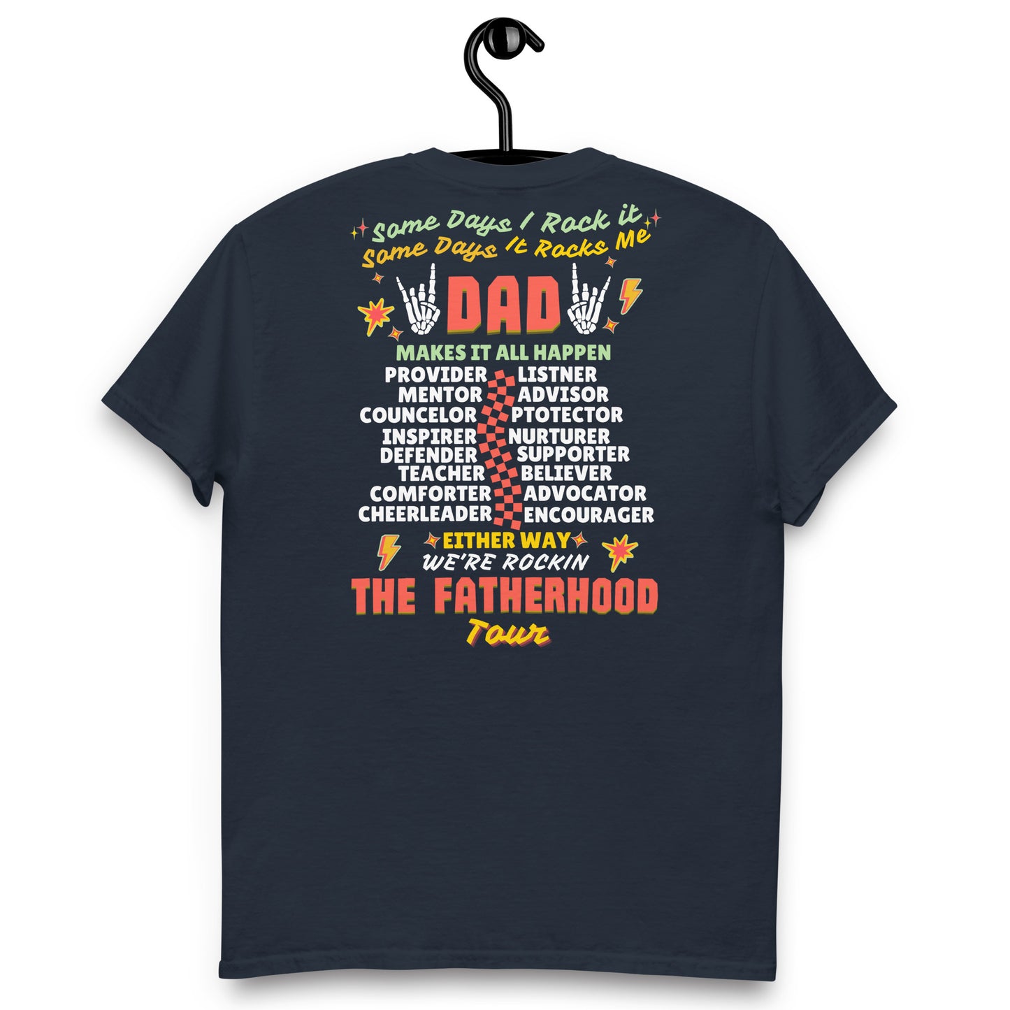 Funny Dad Shirt, Dad Tour T-Shirt, Father's Day Gift, Dad Life Shirt, Gift for Dad, Rocking Dad