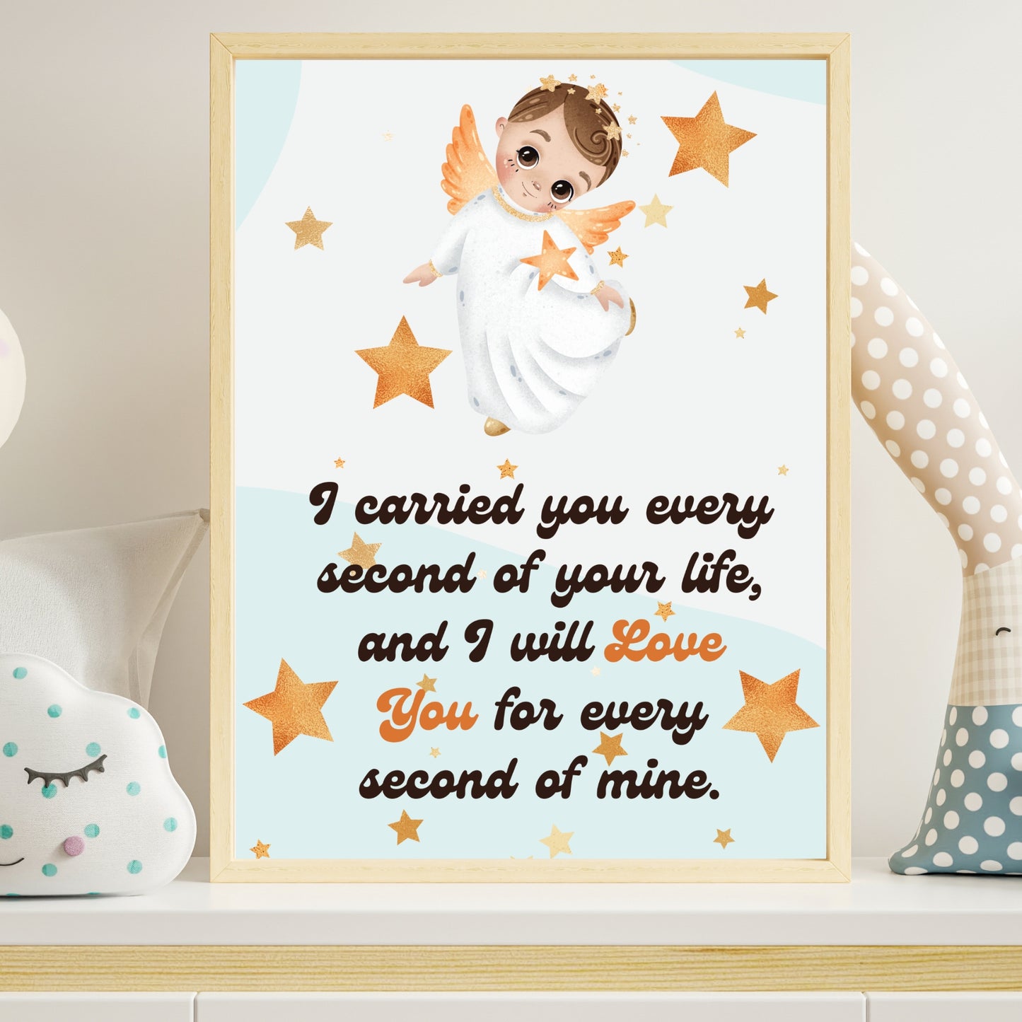Pregnancy Loss Poster | Stillborn Wall Art | Miscarriage Keepsake UNFRAMED