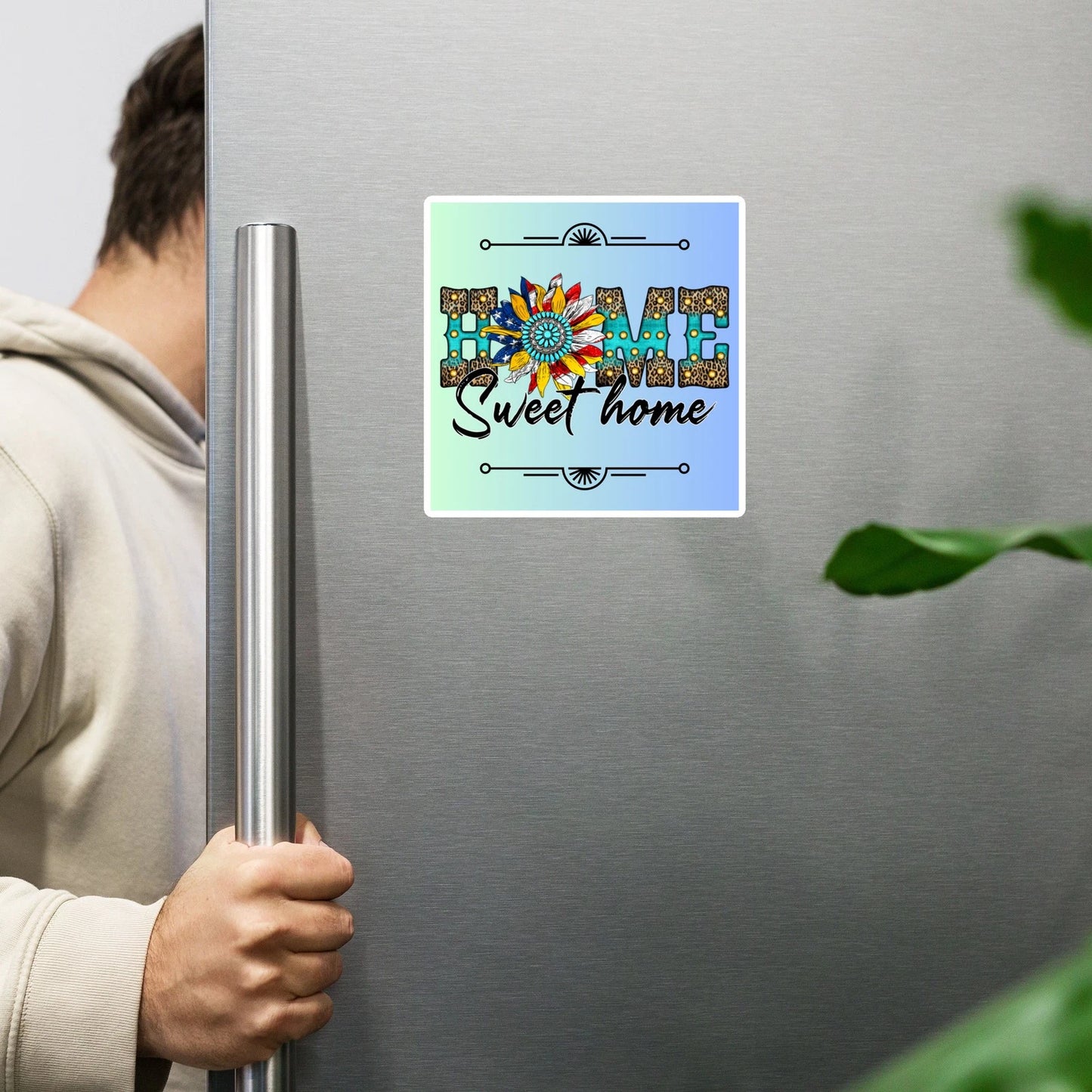 Western Home Sweet Home Magnet