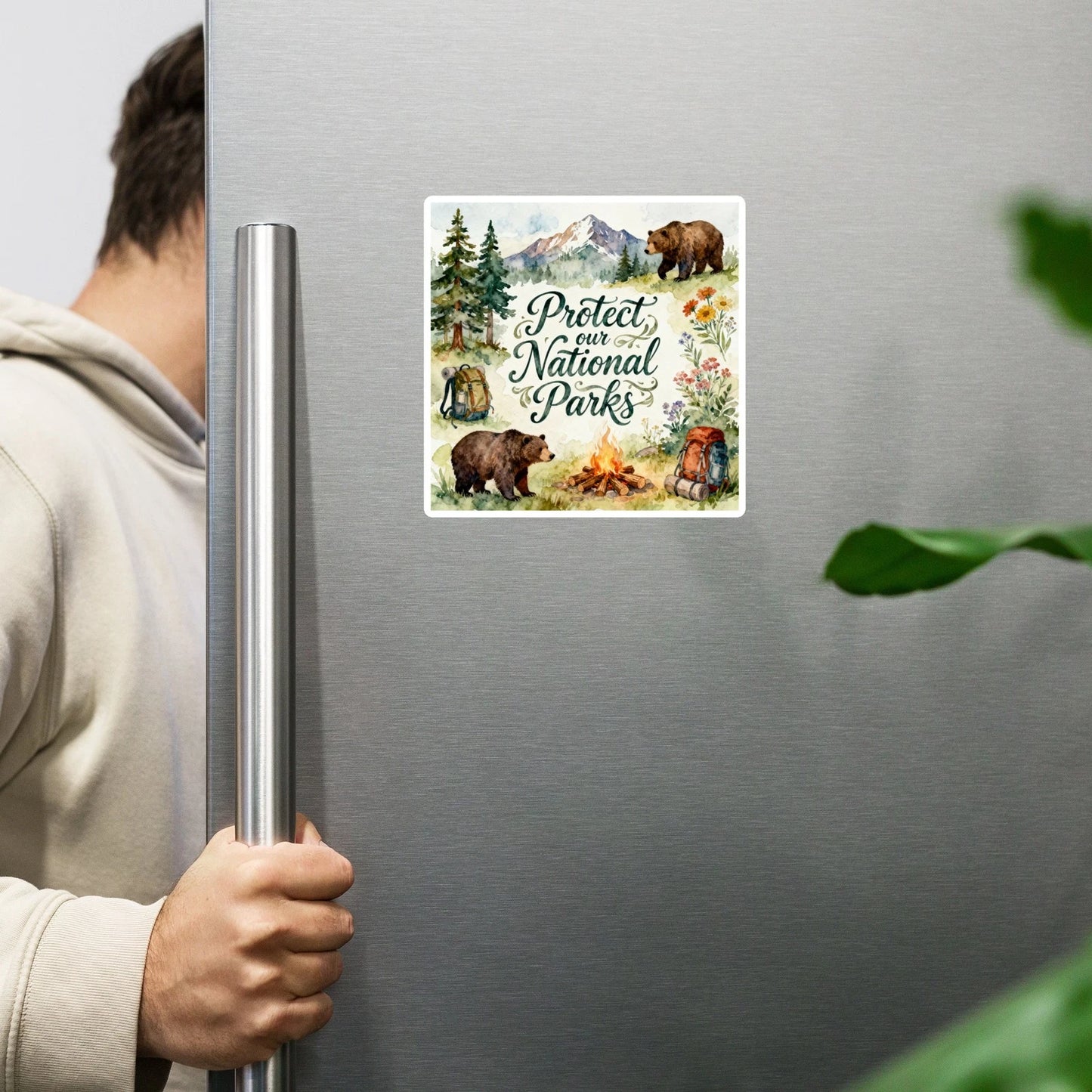 Protect Our National Parks Magnet