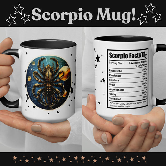 Scorpio Zodiac Mug, Scorpio Zodiac Gifts, Astrology Mug, Scorpio Mug, Scorpio Gift, Astrology Gift