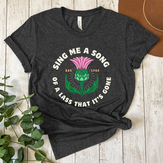 Sing Me A Song Outlander Inspired Shirt | Fraser Ridge Clan | Sky Boat Shirt | Outlander Tshirt