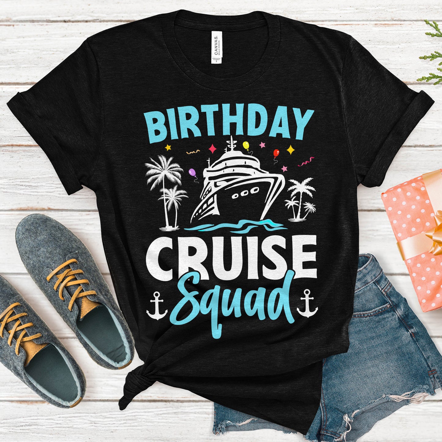 Birthday Cruise Squad T-Shirt