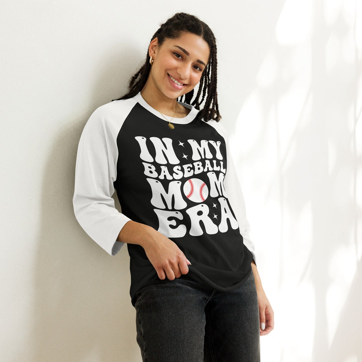 Baseball Mom Era Shirt, Baseball Mama Shirt, In My Mom Era Raglan Shirt