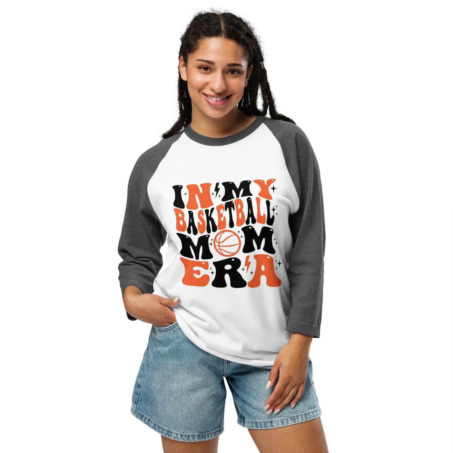 Basketball Mom Era Shirt, Basketball Mama Shirt, In My Mom Era Raglan Shirt