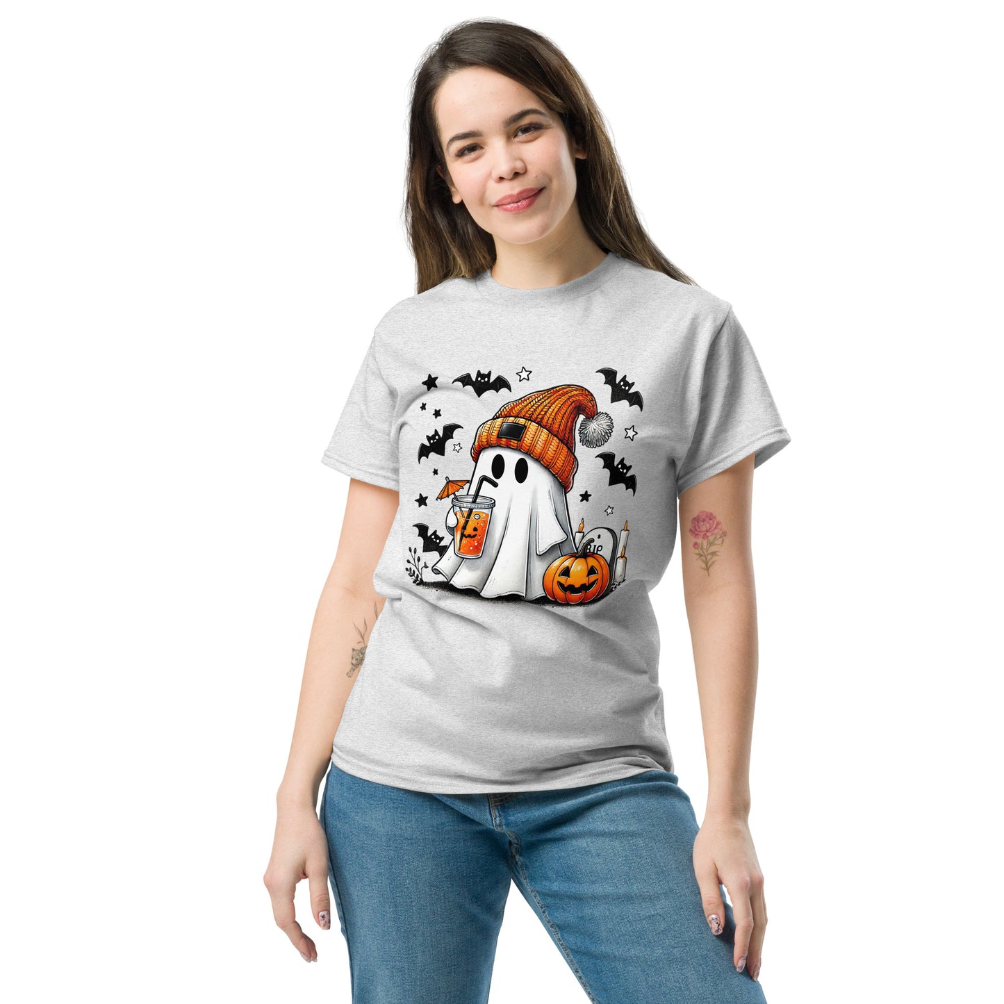 Spooky Season Shirt, Cute Ghost Tee, Halloween Shirt, Cute Ghost Shirt, Halloween Party Shirt, Boo Shirt