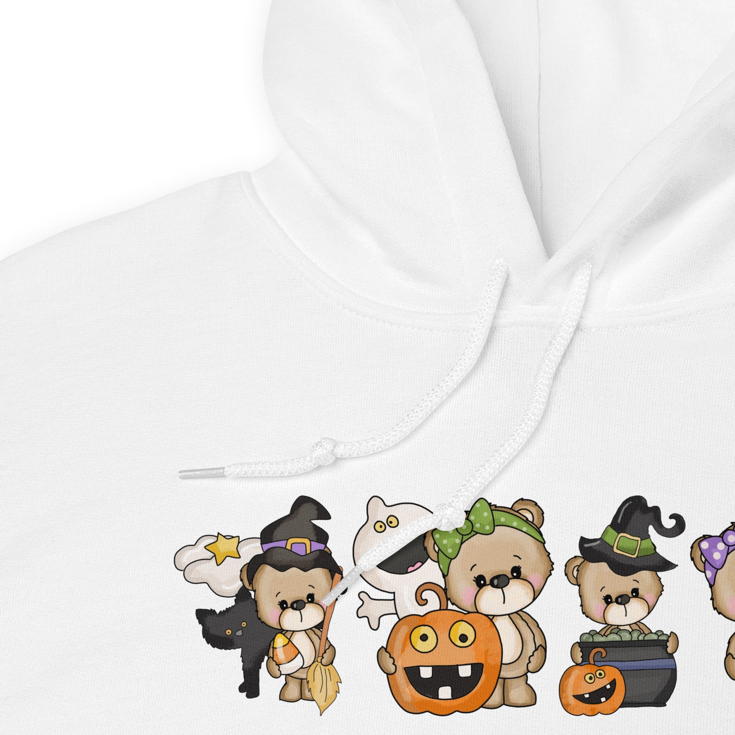 Halloween Hoodie, Trick Or Treat Hoodie, Halloween Sweatshirt, Spooky Hoodie, Cute Halloween Bears Hoodie, Halloween Gift, Fall Sweatshirt