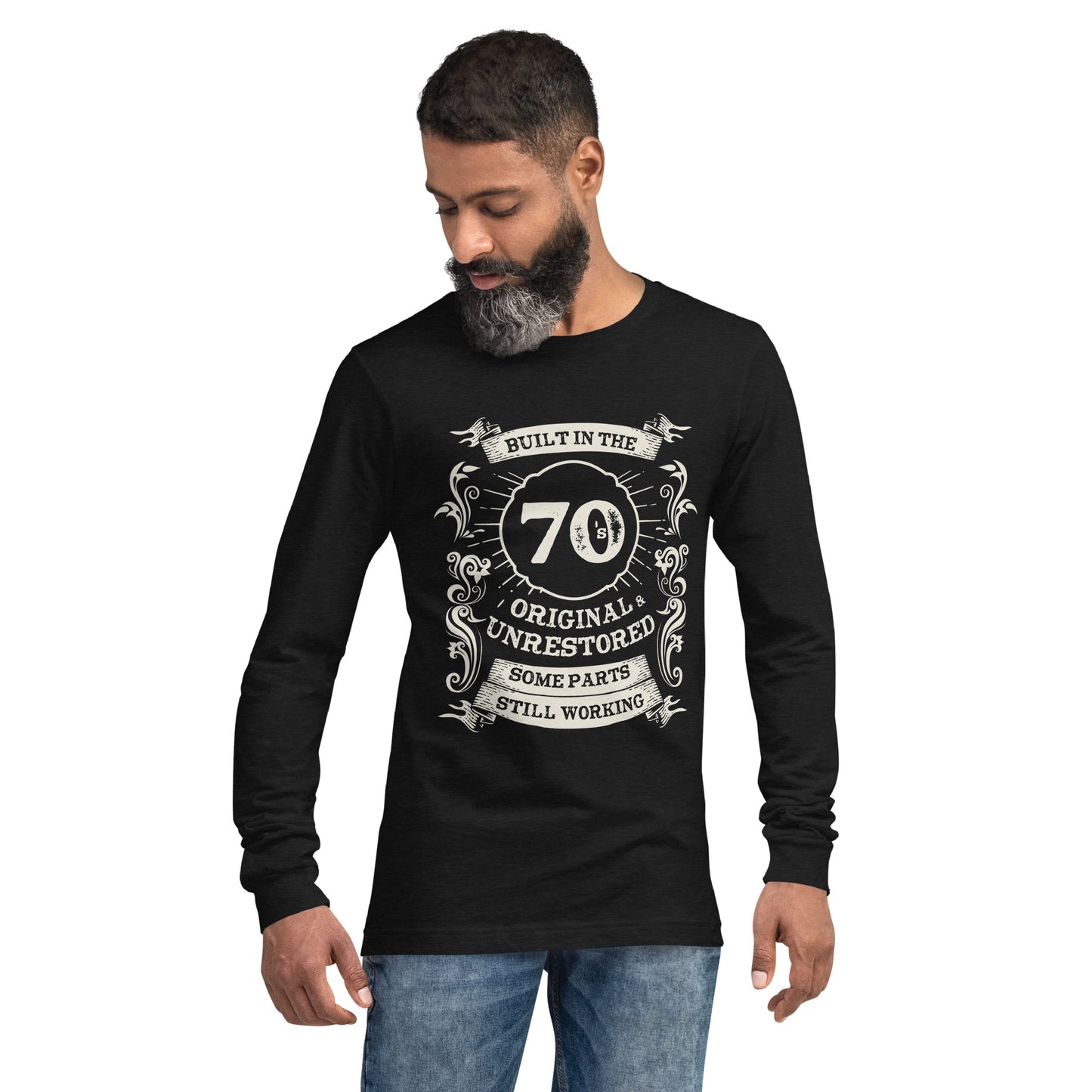 Built in the 70s, Original, Unrestored, Some Parts Still Working Unisex Long Sleeve Tee