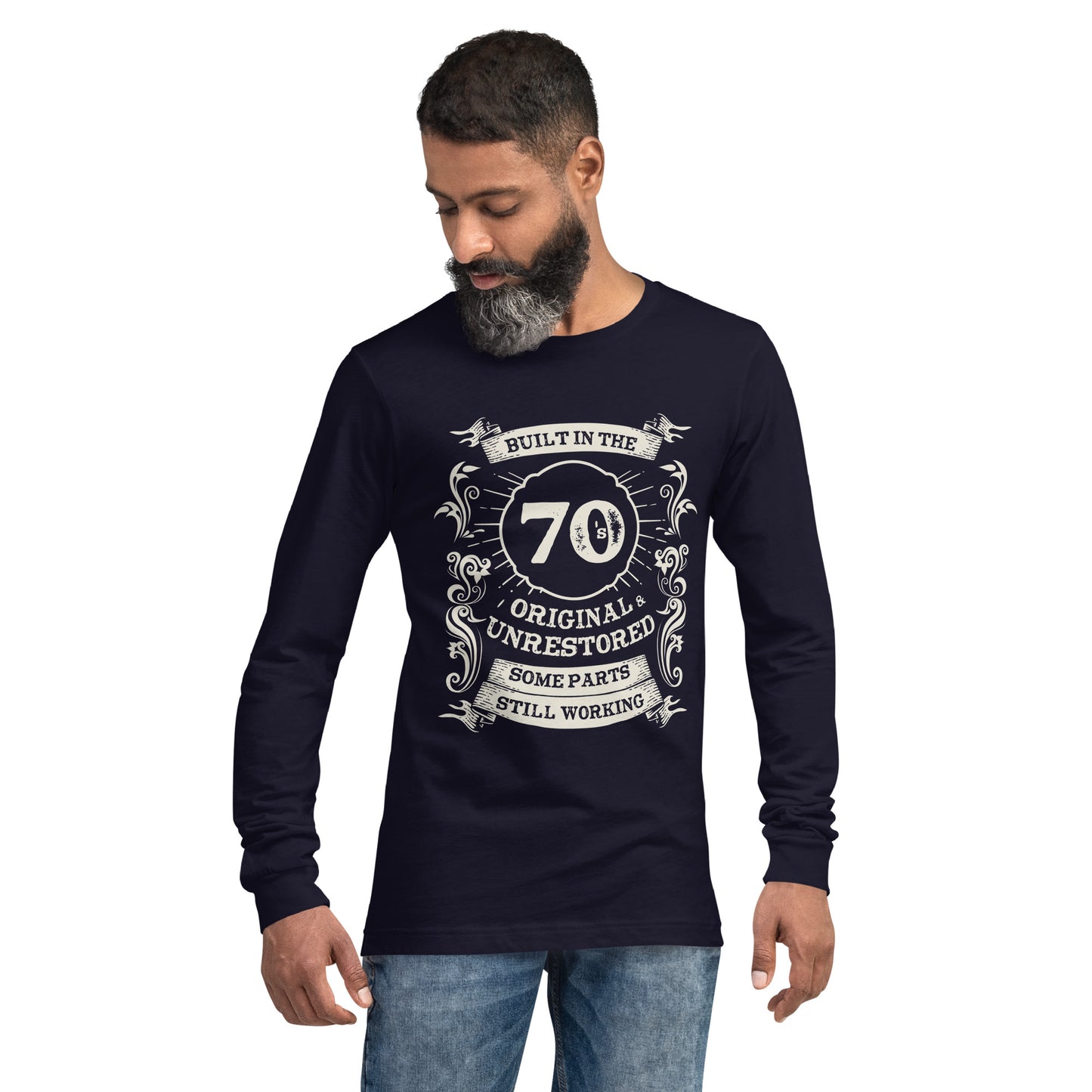 Built in the 70s, Original, Unrestored, Some Parts Still Working Unisex Long Sleeve Tee