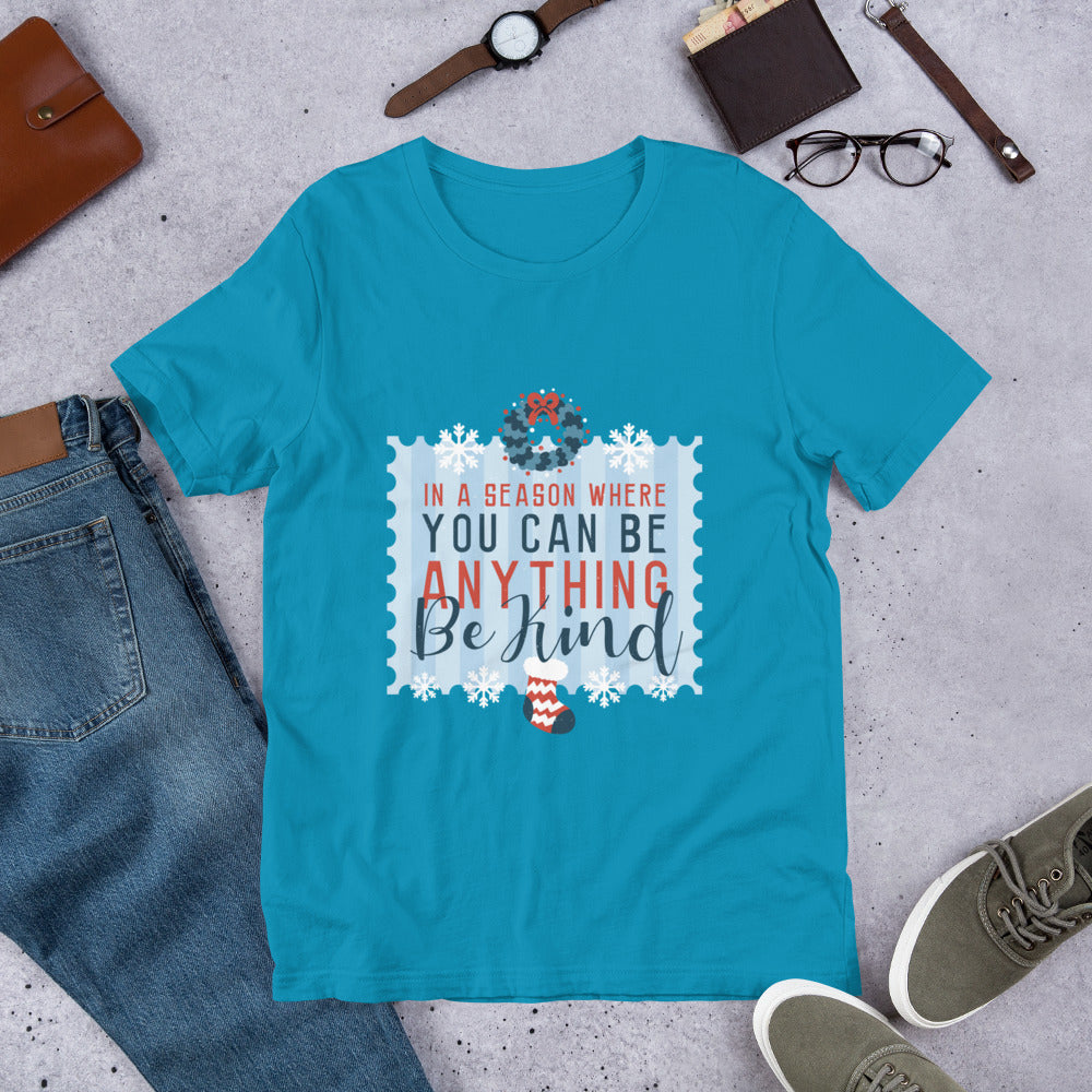 Holiday Kindness Tee, Be Kind Shirt, Christmas shirt, Kindness Shirt, Be Kind Christmas T-Shirt, Holiday Season Shirt, Be Kind gift