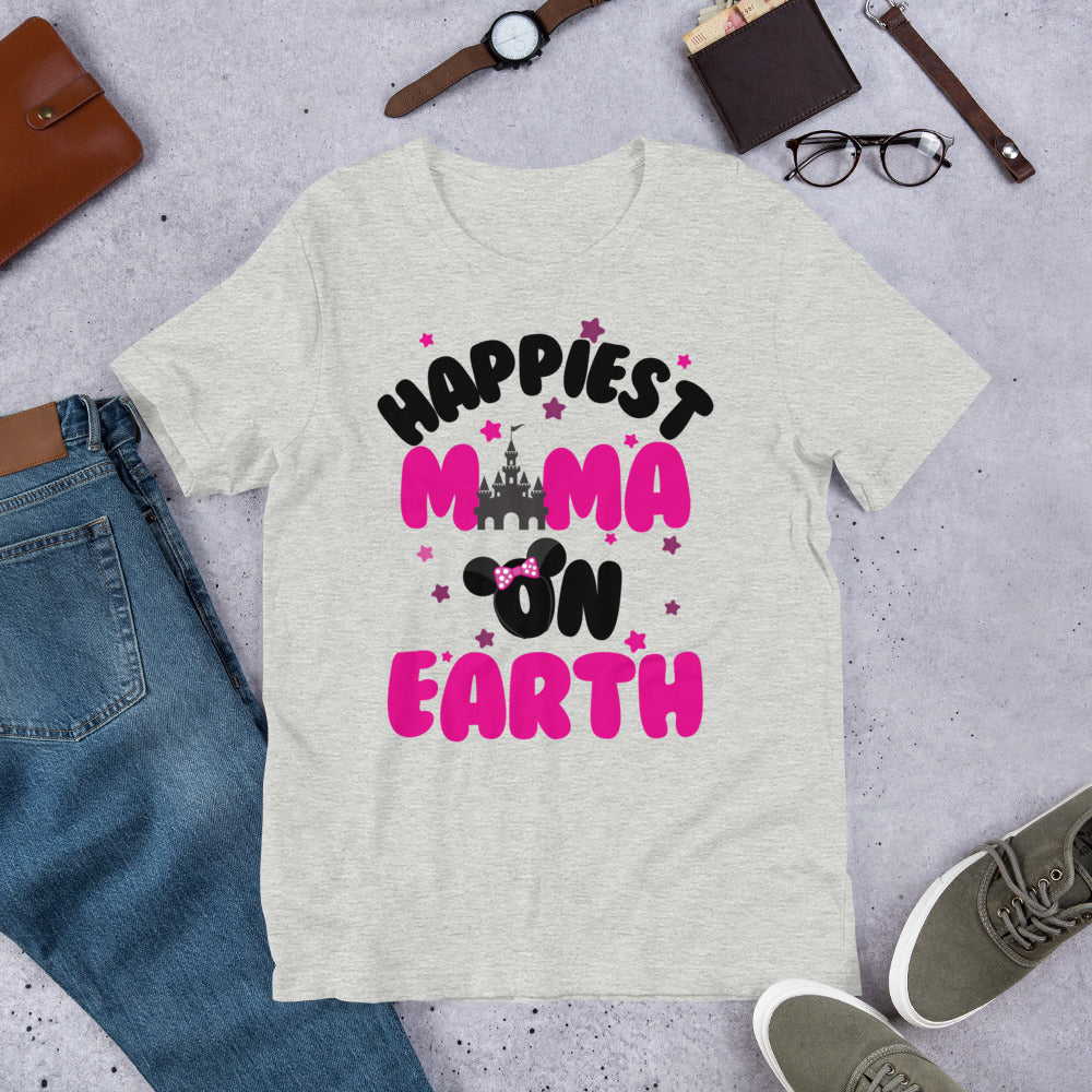 Happiest Place, Mama Disney Shirt, Happiest Mama On Earth Shirt, Magic Kingdom Shirt