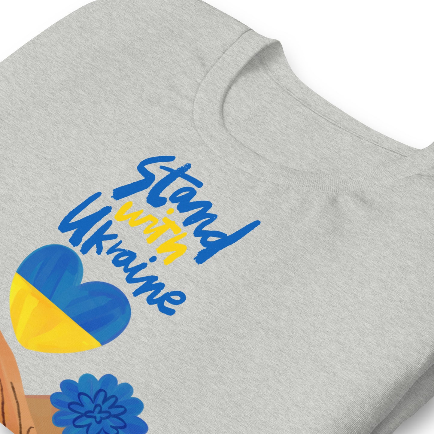 Support Ukraine Shirt, Ukraine Flag T-Shirt, No War Tee, Stand With Ukraine, Ukrainian Flag T Shirt