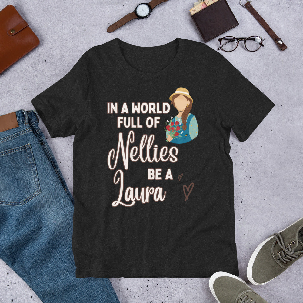 Little House on the Prairie Inspired t-shirt, Laura Ingalls Wilder shirt, Little House Fan Gift, Nellie Oleson, Vintage Tee