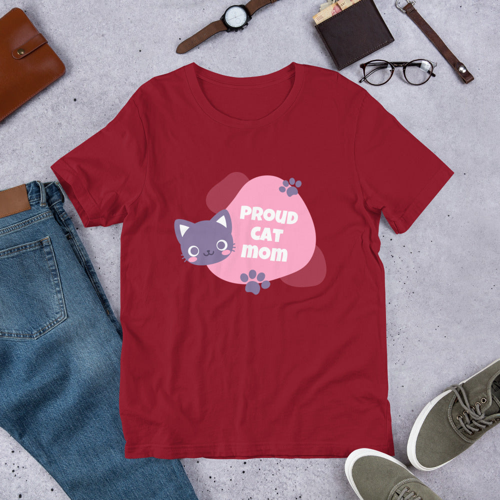 Cat Mom Gift | Gift For Mothers Day | Cat Mom Shirt | Kitty Mom Shirt | Proud Kitty Mama Shirt | Cat Mom T-Shirt