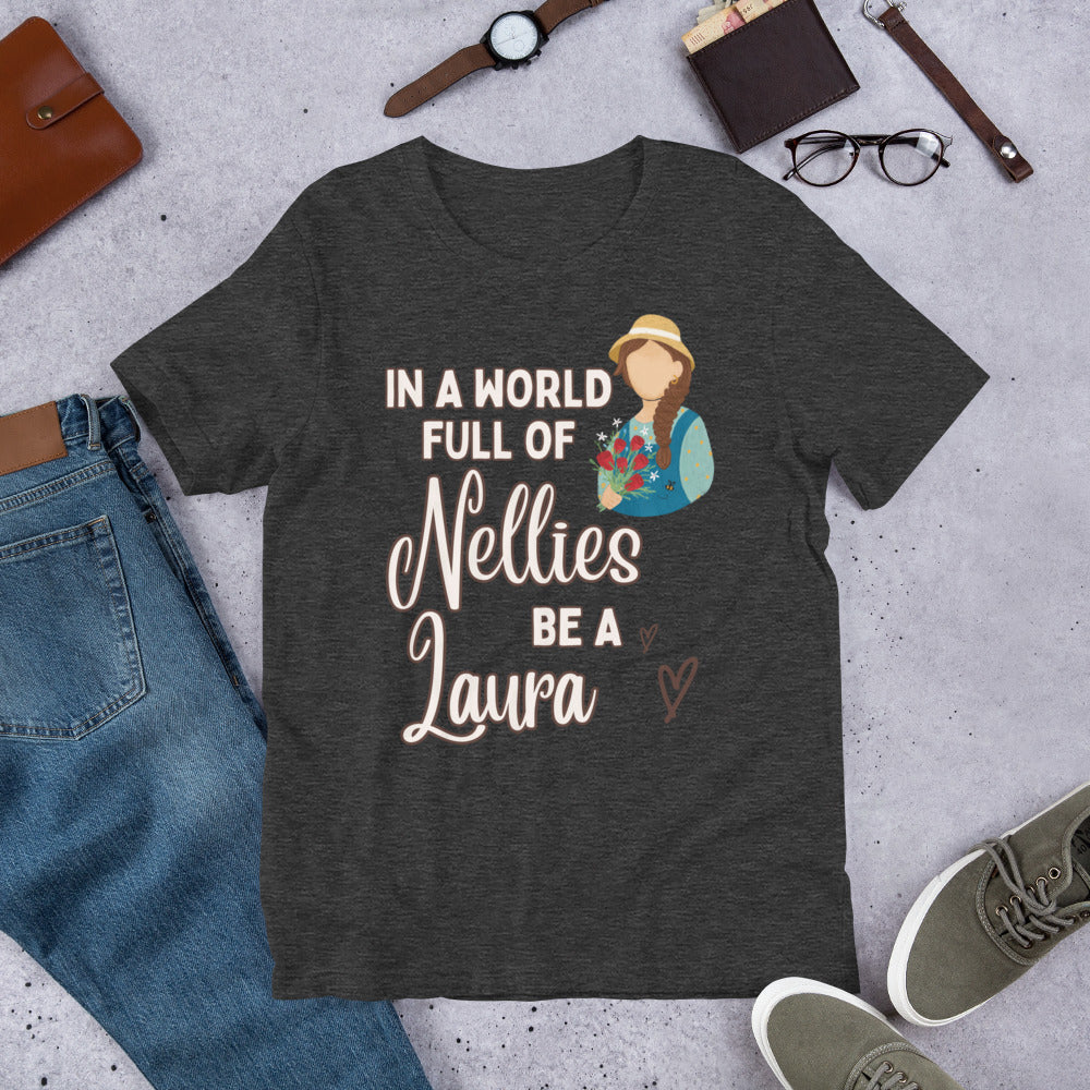 Little House on the Prairie Inspired t-shirt, Laura Ingalls Wilder shirt, Little House Fan Gift, Nellie Oleson, Vintage Tee