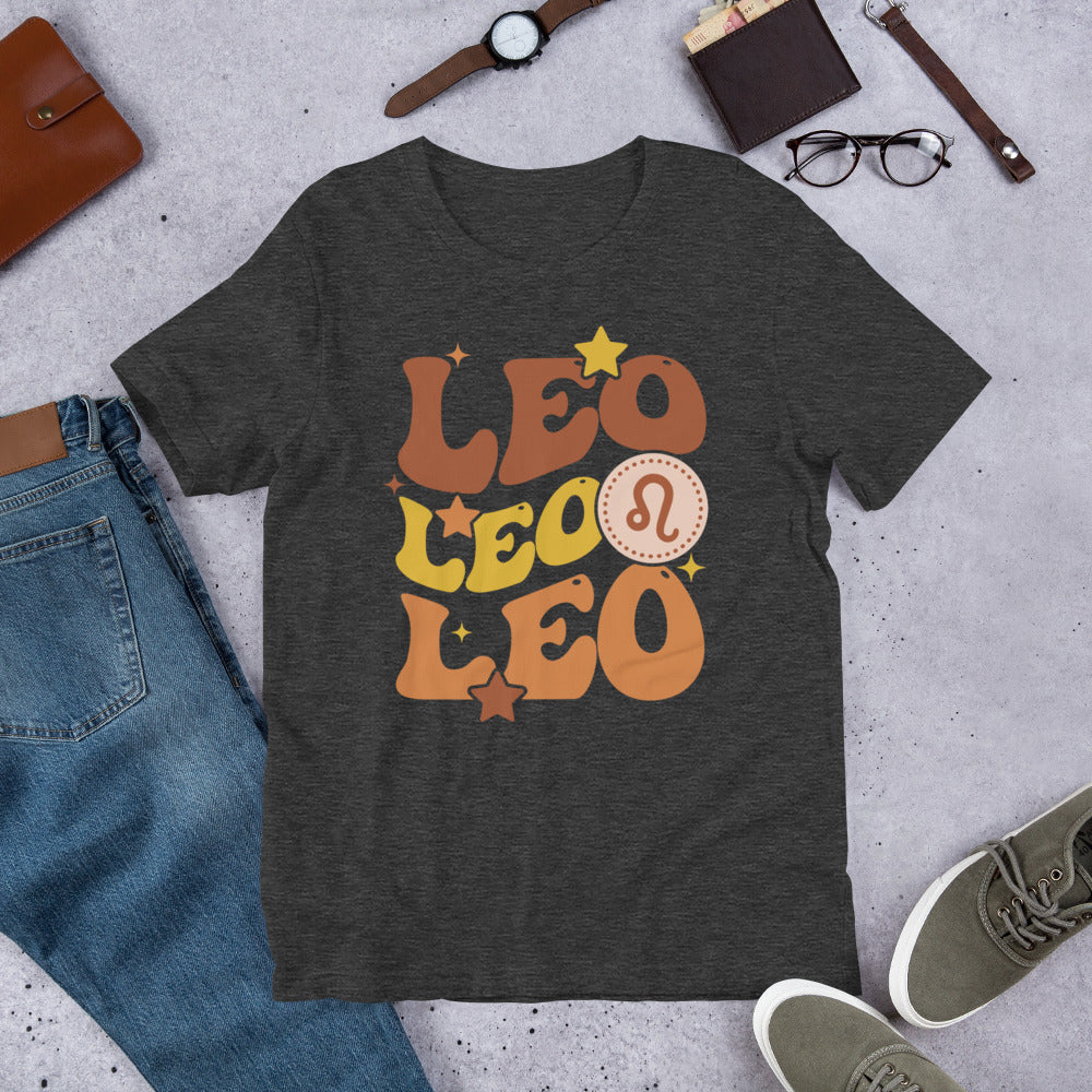 Leo Birthday Gift, Big Leo Energy Shirt, Leo Zodiac Shirt, Leo Tee, Leo Gift, Leo Shirt, Leo Unisex T-Shirt