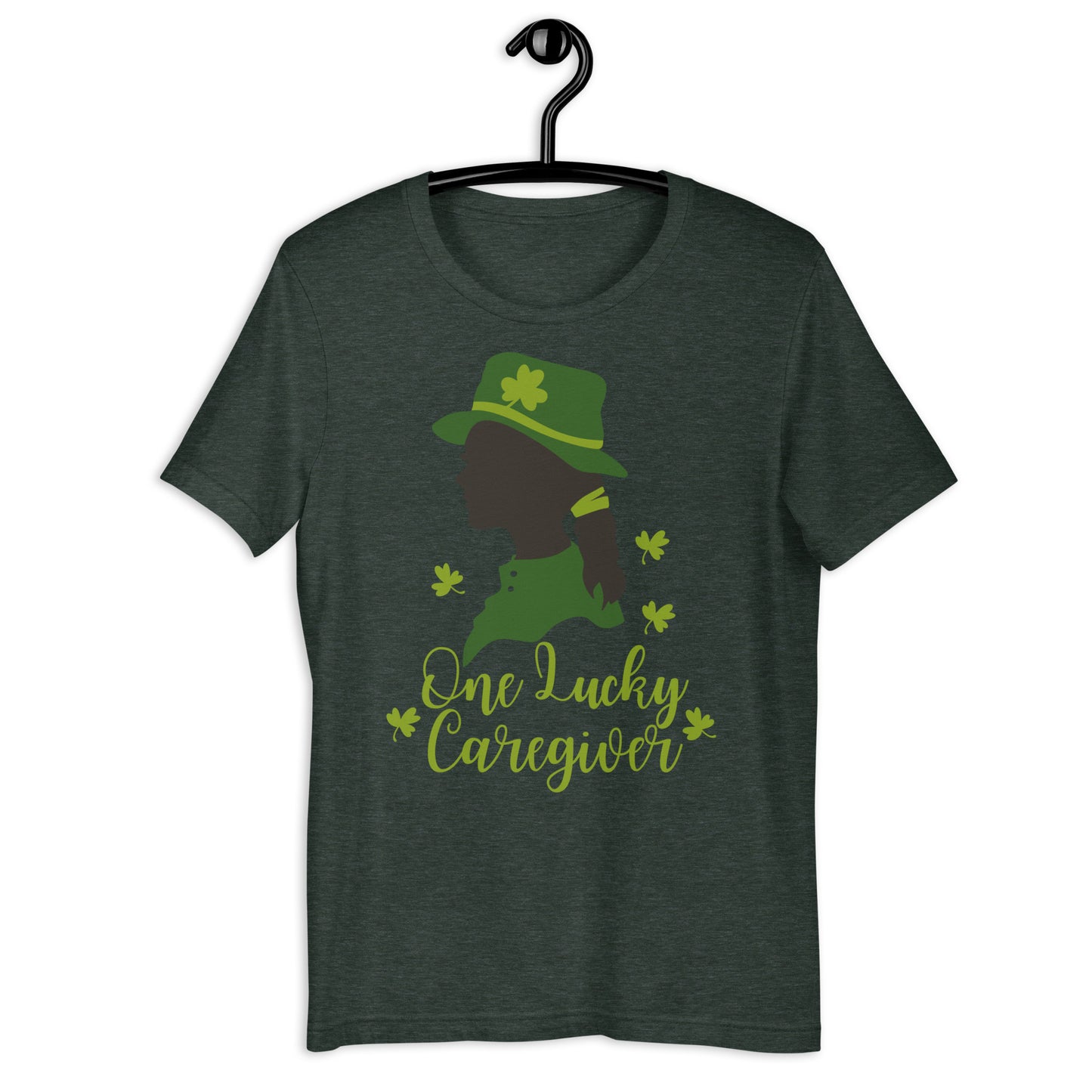Lucky Caregiver Unisex t-shirt | Caregiver St. Patrick's Day Shirt