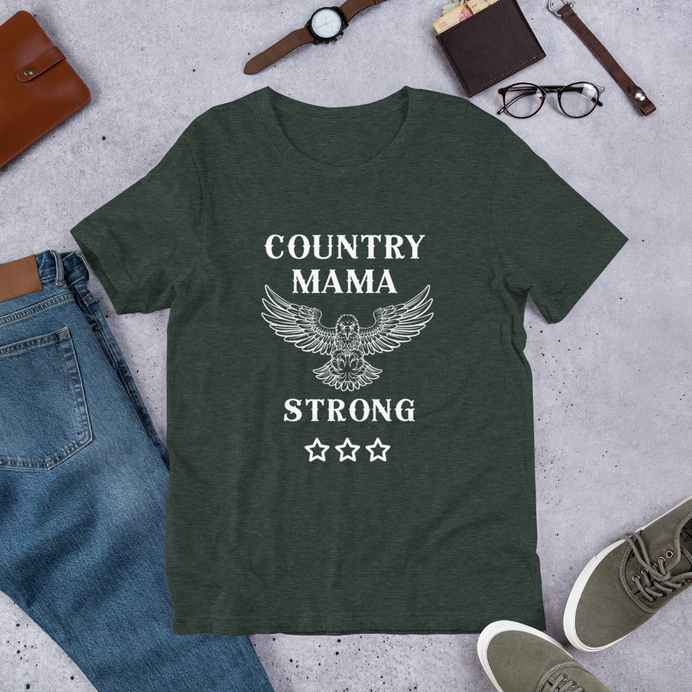 Country Mama Shirt, Country Girl Gift, Country Strong Shirt, Western Mom Shirt, Strong Mom Shirt