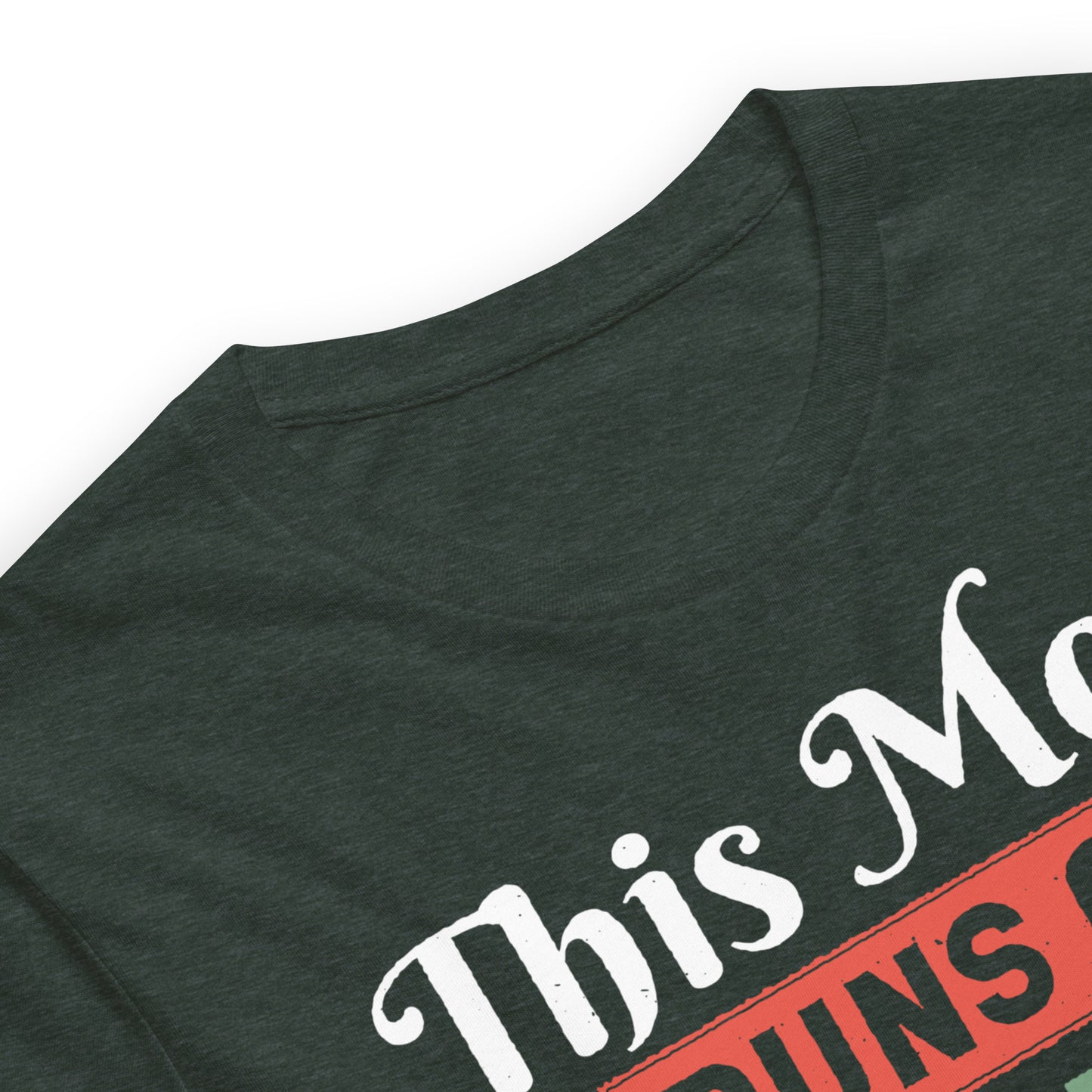 Coffee & Christmas Movies T-Shirt, Funny Mom Christmas Shirt, Mom Runs on Coffee Tee