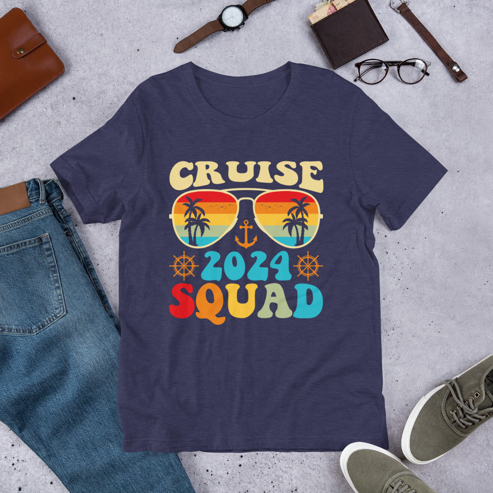 Cruise Squad 2024 Shirt, Family Matching Vacation Shirts, Cruise Squad 2024 Shirt, Cruise Squad Unisex t-shirt