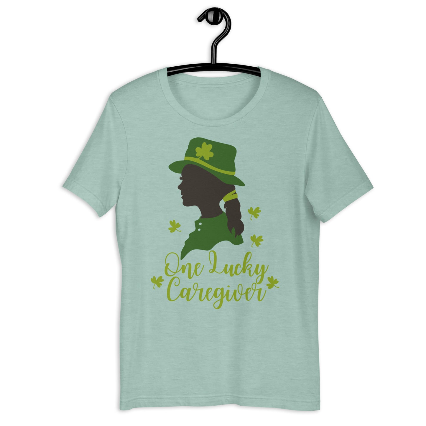 Lucky Caregiver Unisex t-shirt | Caregiver St. Patrick's Day Shirt