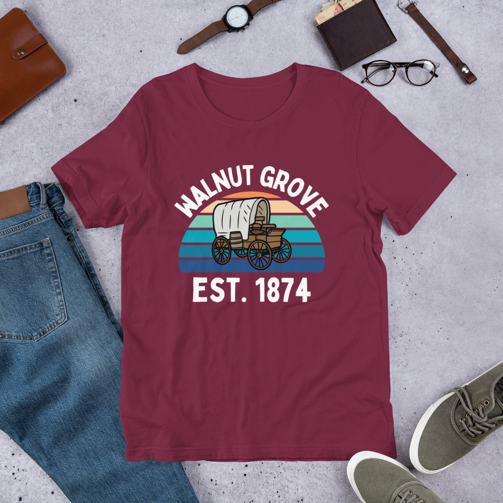 Laura Ingalls Wilder T-shirt, Little House on the Prairie Fans, Walnut Grove Gift
