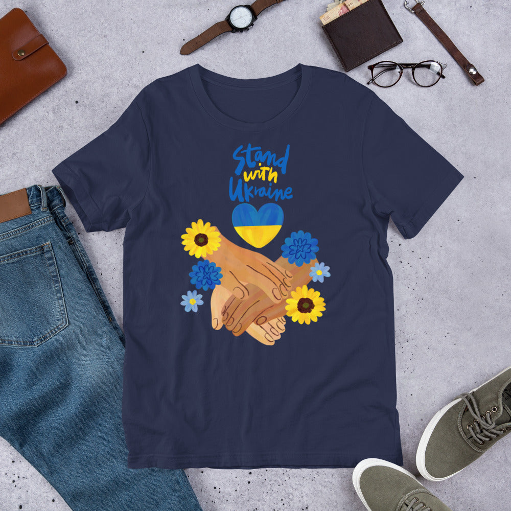 Support Ukraine Shirt, Ukraine Flag T-Shirt, No War Tee, Stand With Ukraine, Ukrainian Flag T Shirt