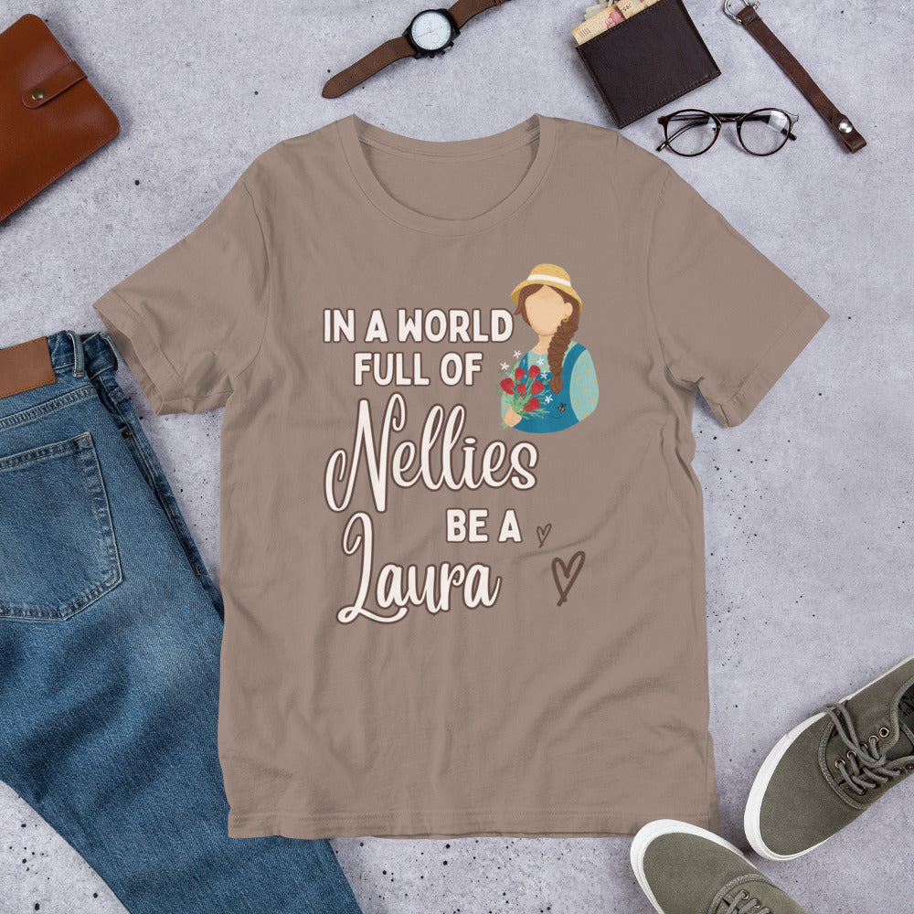 Little House on the Prairie Inspired t-shirt, Laura Ingalls Wilder shirt, Little House Fan Gift, Nellie Oleson, Vintage Tee