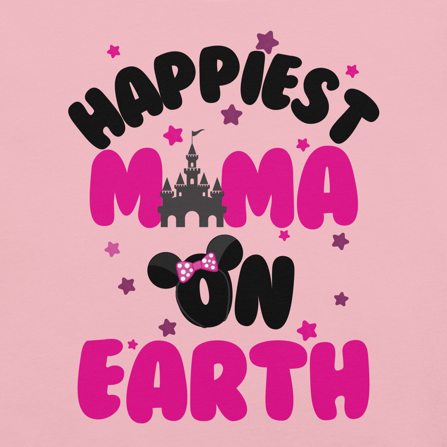 Happiest Place, Mama Disney Shirt, Happiest Mama On Earth Shirt, Magic Kingdom Shirt