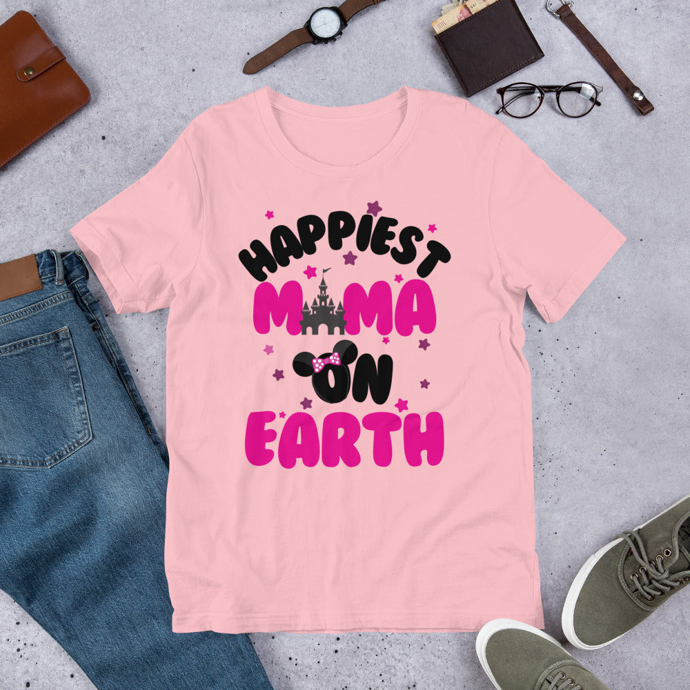 Happiest Place, Mama Disney Shirt, Happiest Mama On Earth Shirt, Magic Kingdom Shirt