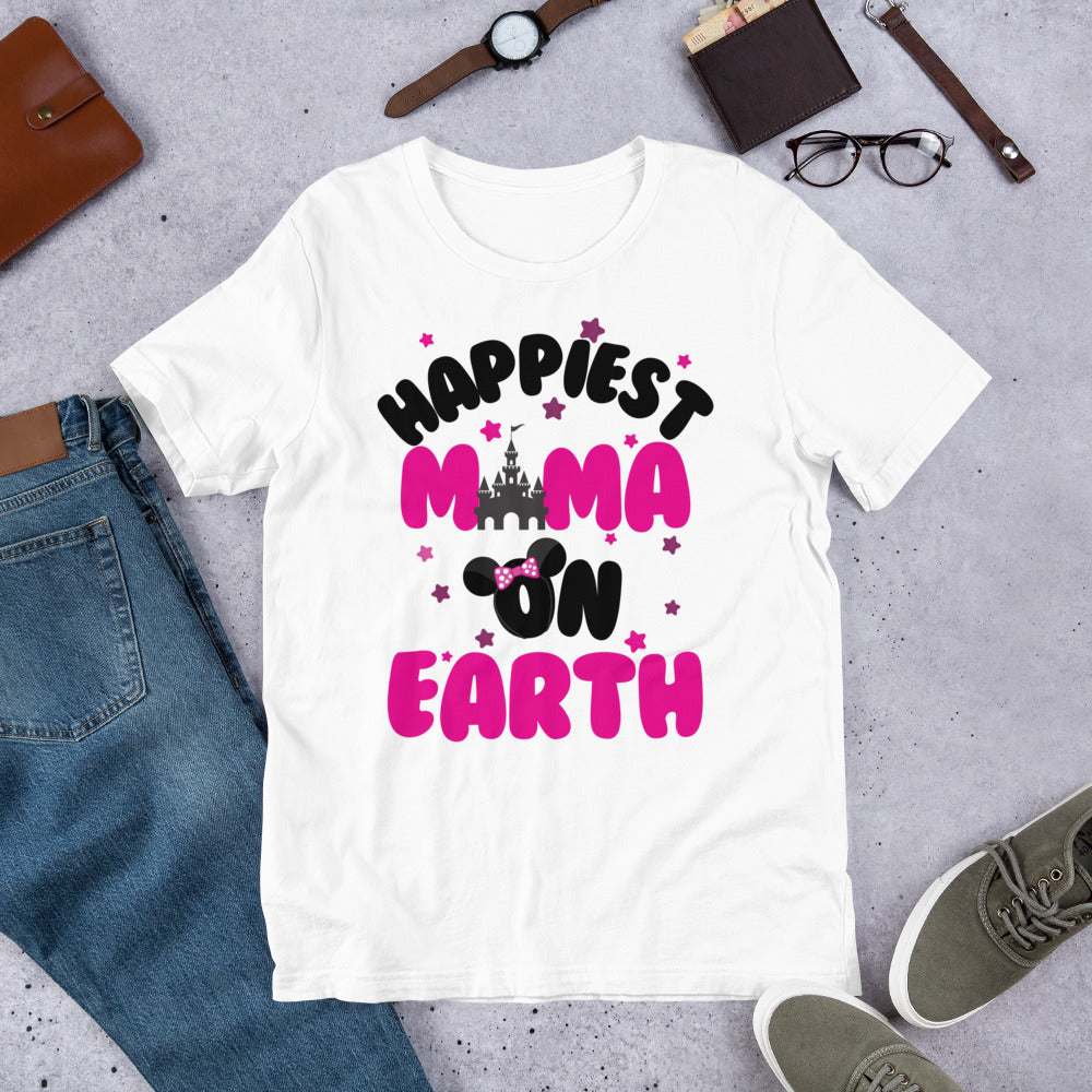 Happiest Place, Mama Disney Shirt, Happiest Mama On Earth Shirt, Magic Kingdom Shirt