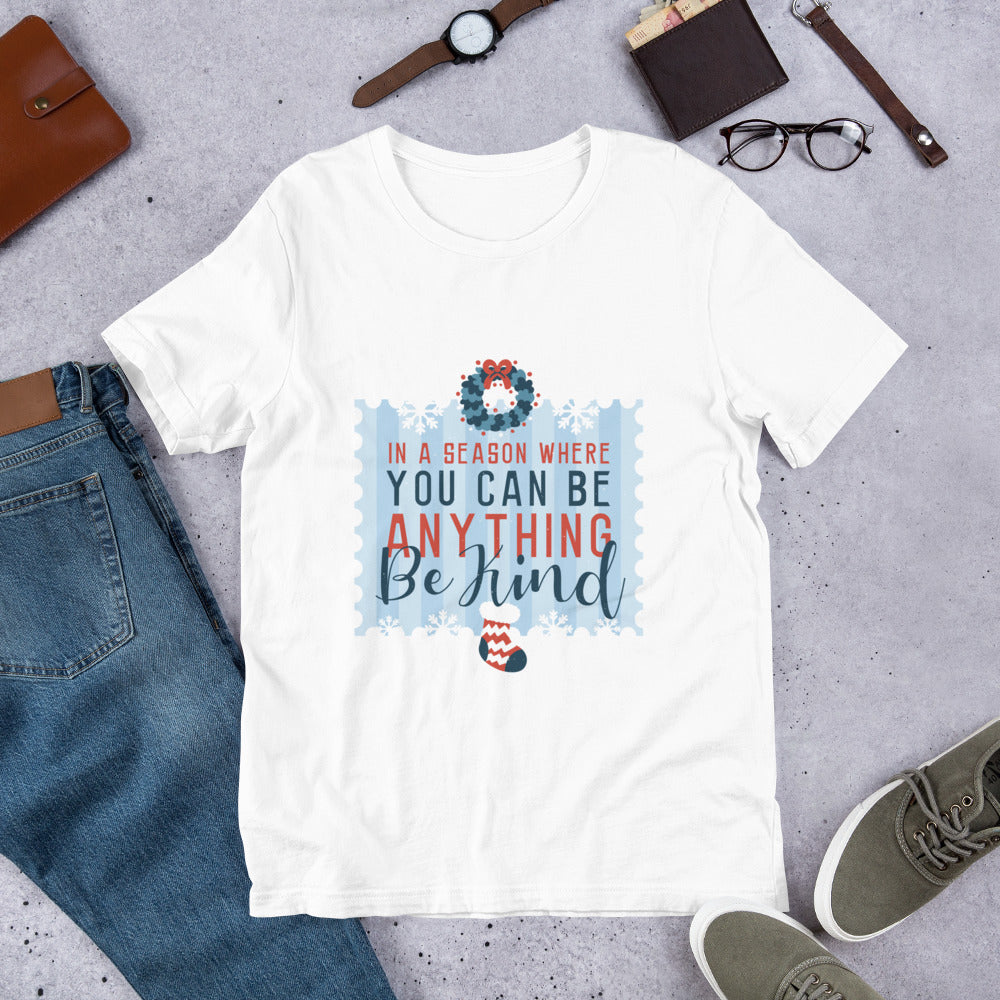 Holiday Kindness Tee, Be Kind Shirt, Christmas shirt, Kindness Shirt, Be Kind Christmas T-Shirt, Holiday Season Shirt, Be Kind gift