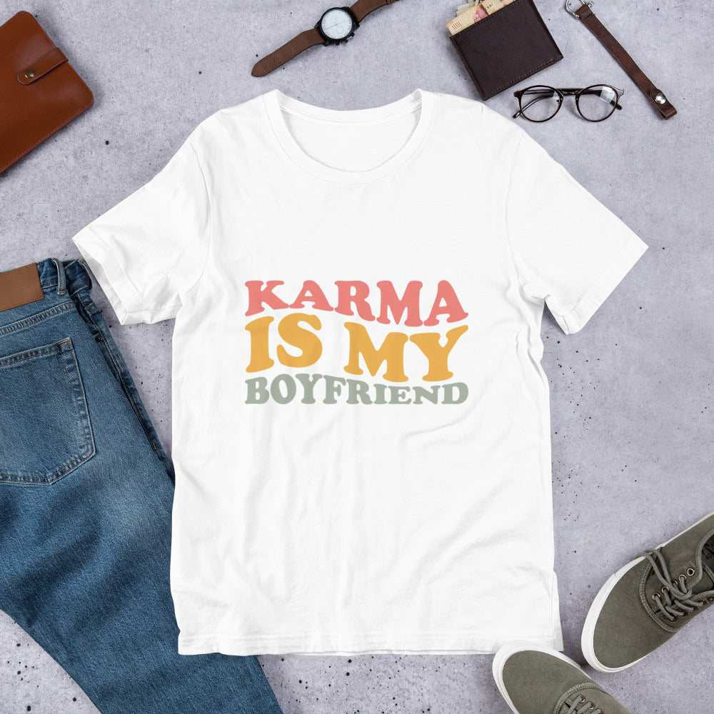 Karma Is My Boyfriend T-Shirt, Karma Is My Boyfriend Shirt, Swiftie Gift, Swiftie Shirt, Karma Tee, Swiftie Merch